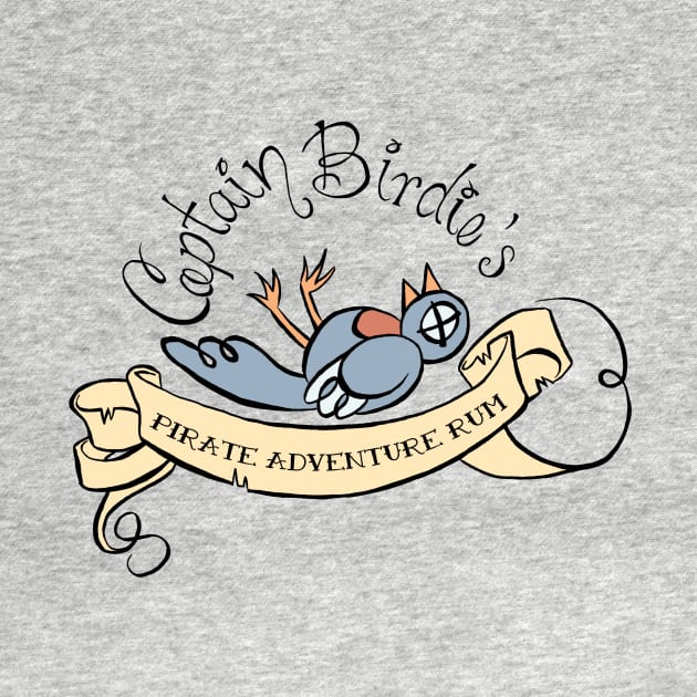 Captain Birdie's Pirate Adventure Rum by strangecabaret